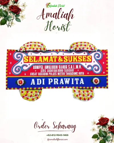 Karangan Bunga Ucapan Selamat cicarimanah